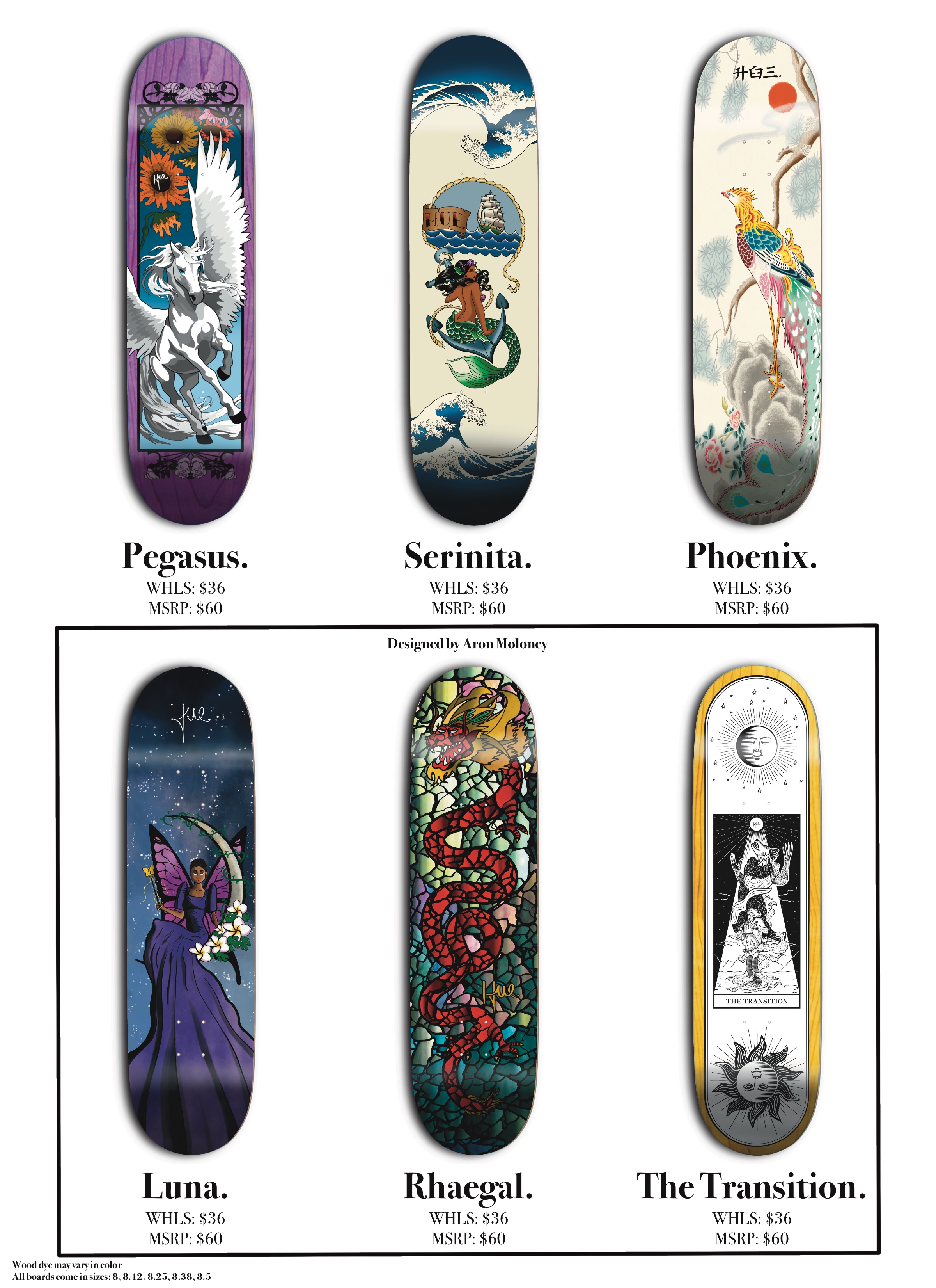 Skateboard graphic design