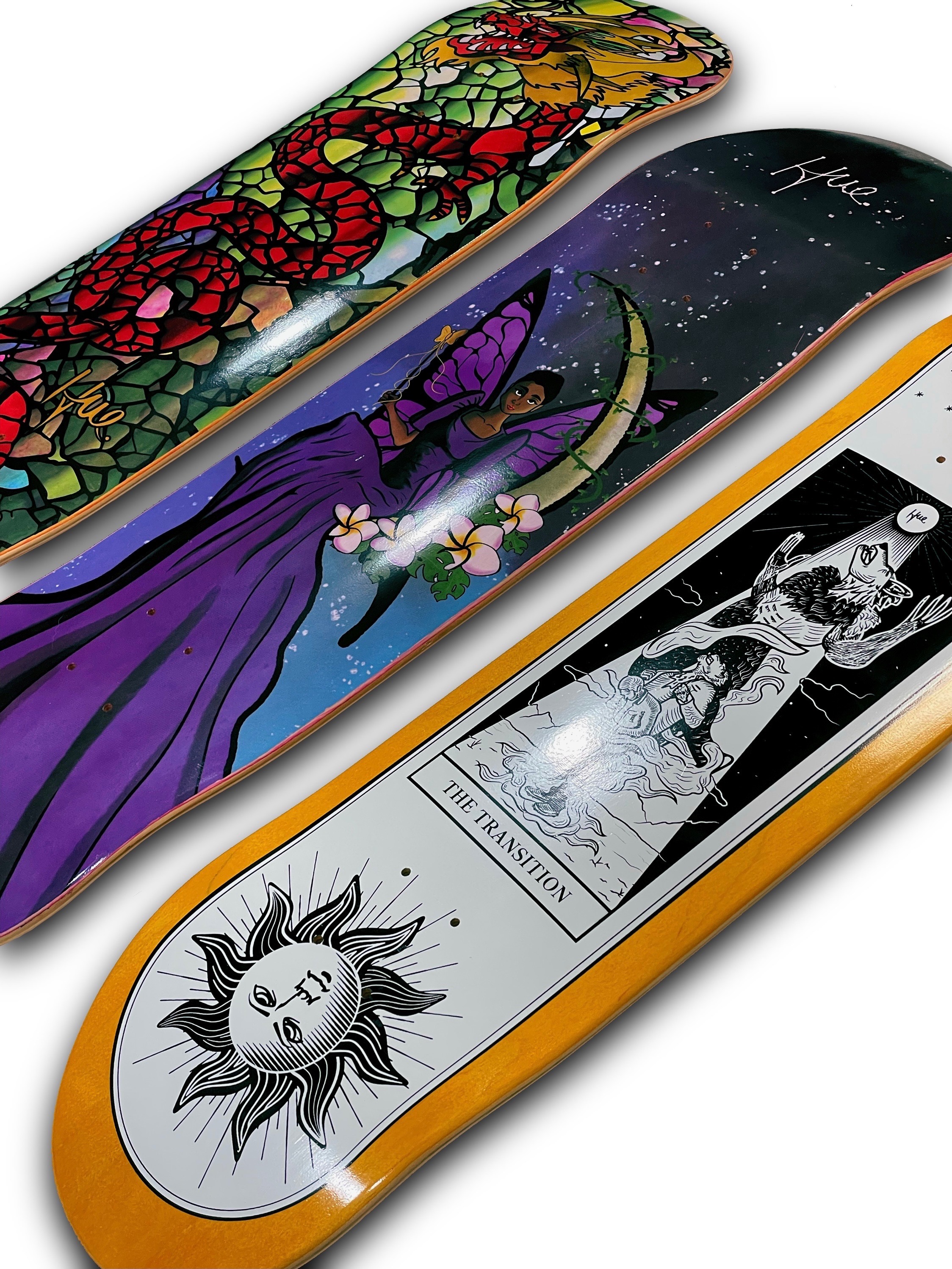 Skateboard graphic design