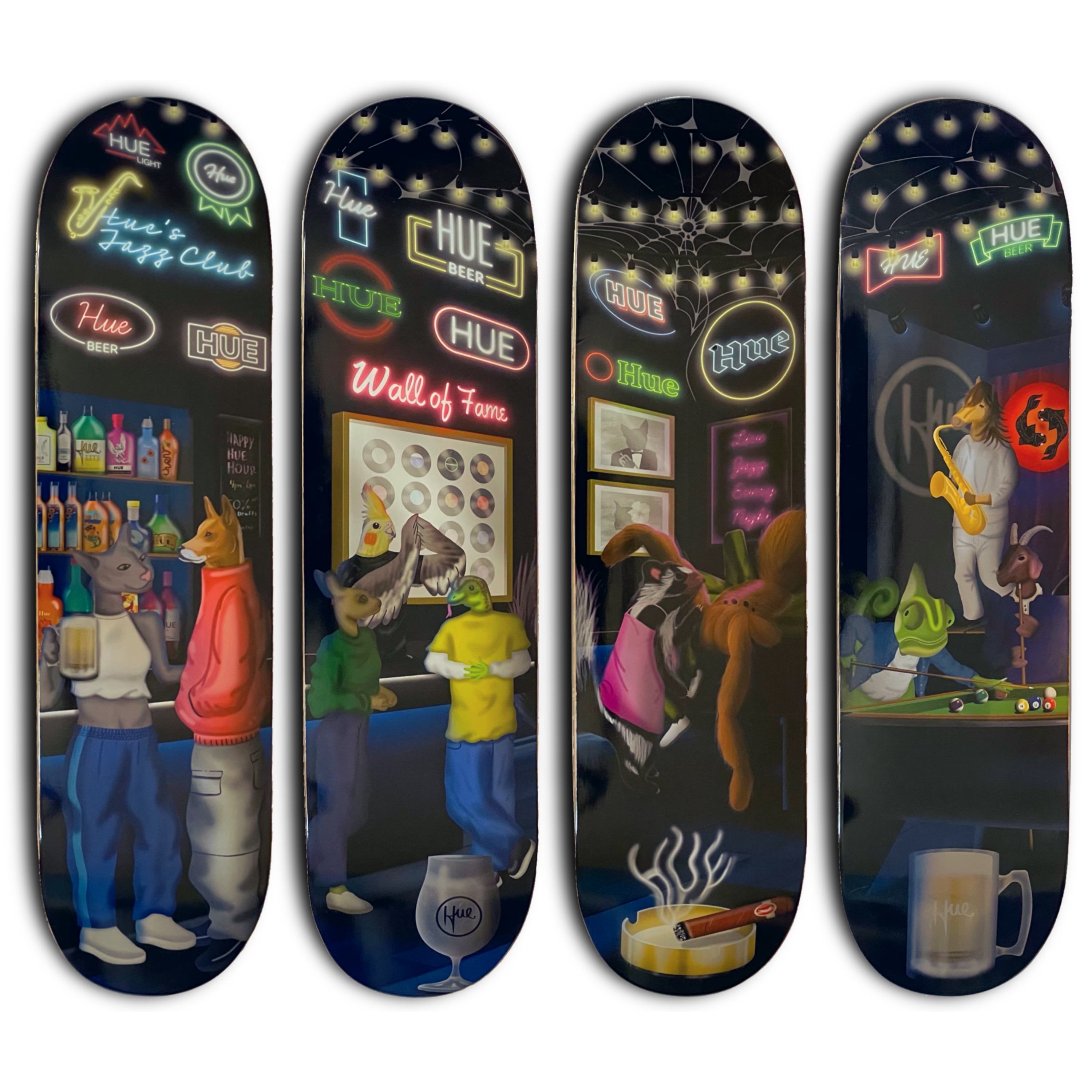Skateboard graphic design